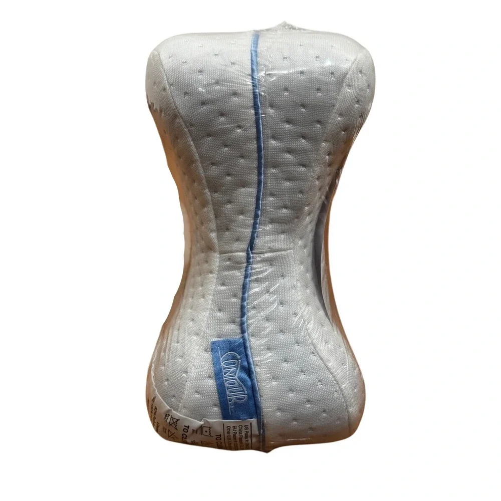 Contour Legacy Leg Pillow Memory Foam Orthopedic Side Sleeper Back Hip Support